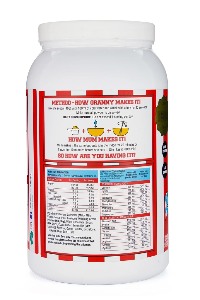 Adonis - Protein Cookie Dough - 25 Serving