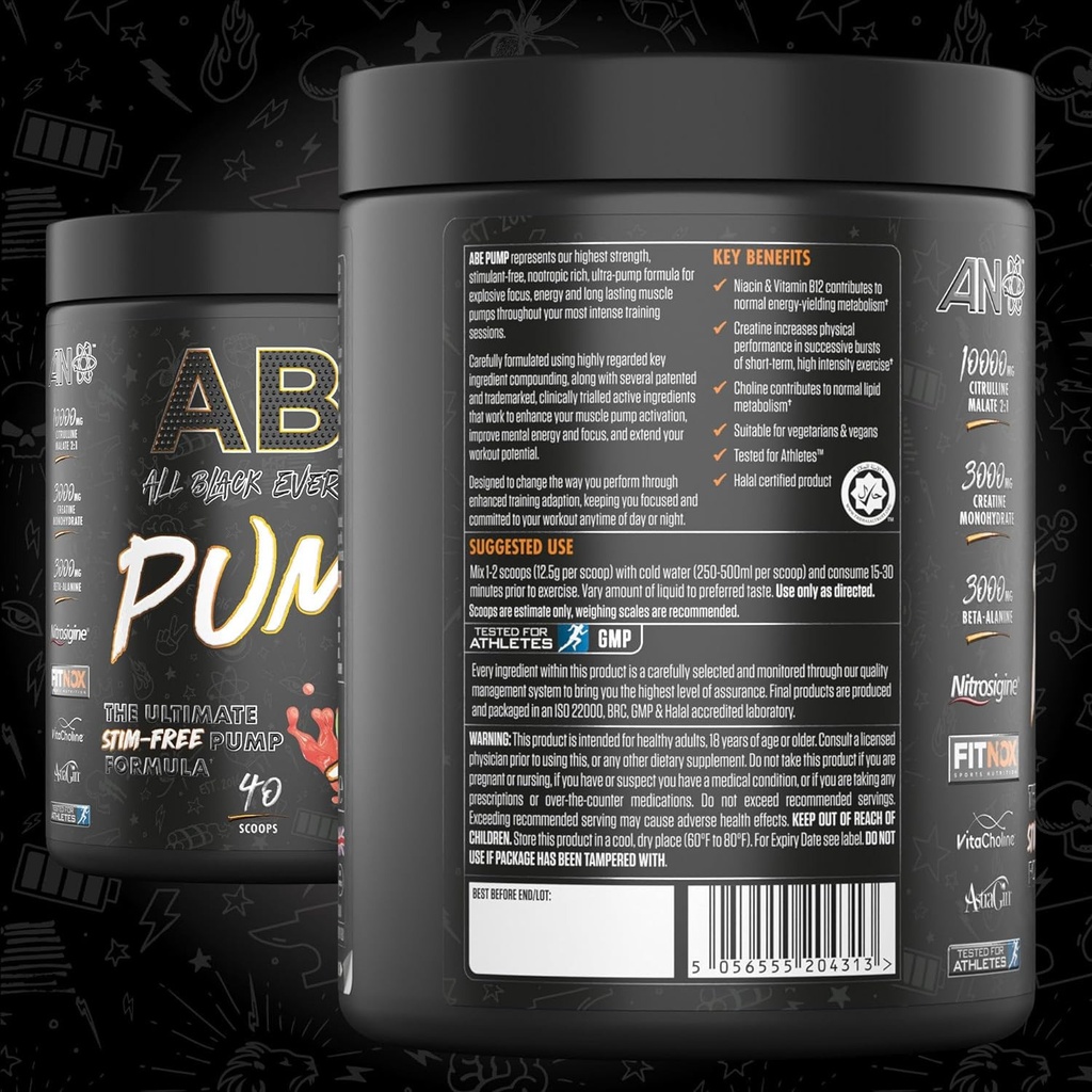 Applied Nutrition - ABE Pump  - 40 Servings (500 g)