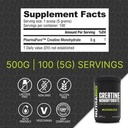 NutraBio - Creatine Monohydrate