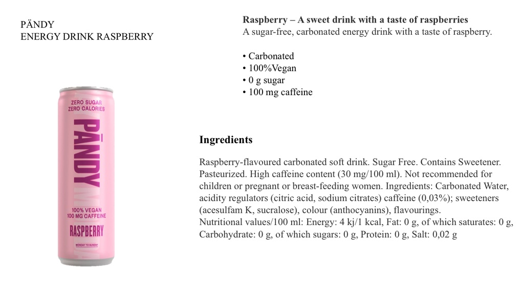 Pandy - Energy Drink - 330ml