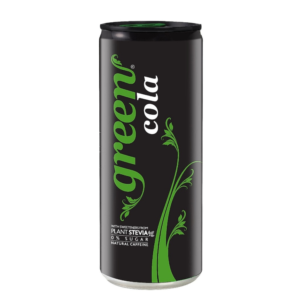 Green Cola - Carbonated Drink - 330ml (1 PC, Cola)