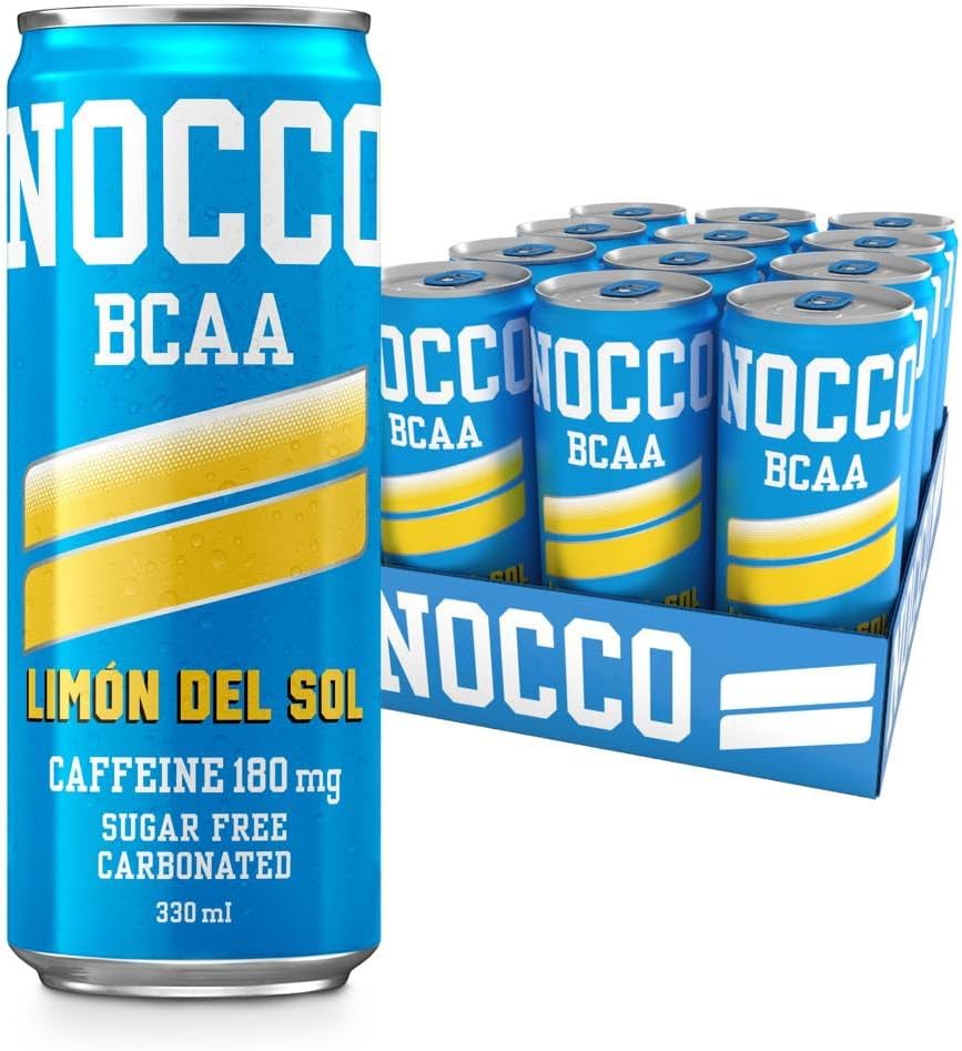 NOCCO - BCAA Energy Drink - 330 ml (Limon Del Sol)