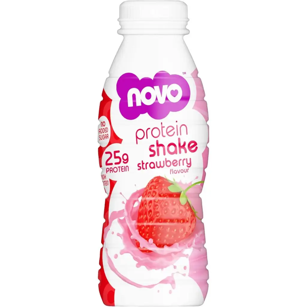 Novo - Protein Shakes - 330ml (1 PC, Strawberry)