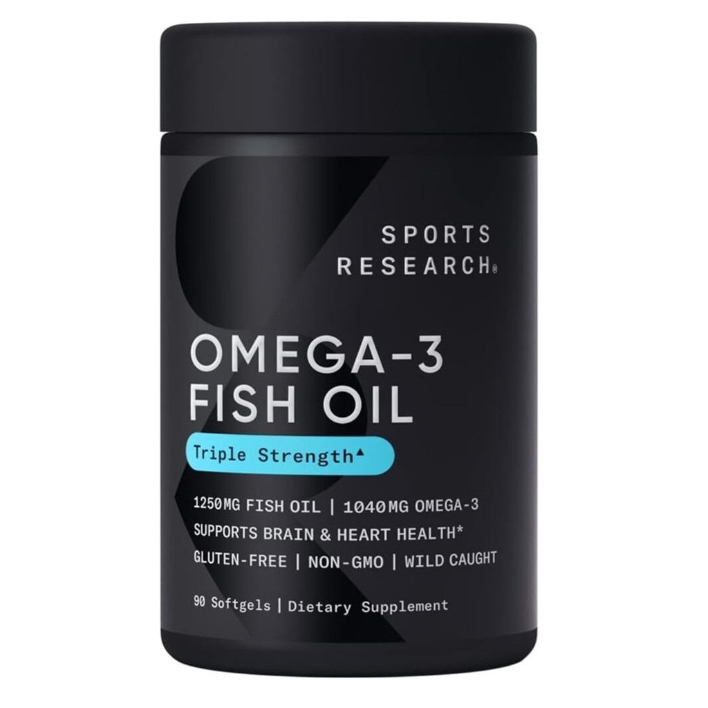 Sports Research - Sports Research - Omega-3 Fish Oil (90 Softgels)