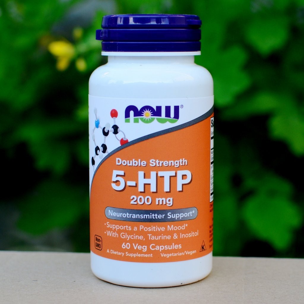 NOW - 5-HTP 200 mg - 60 Veg Capsules