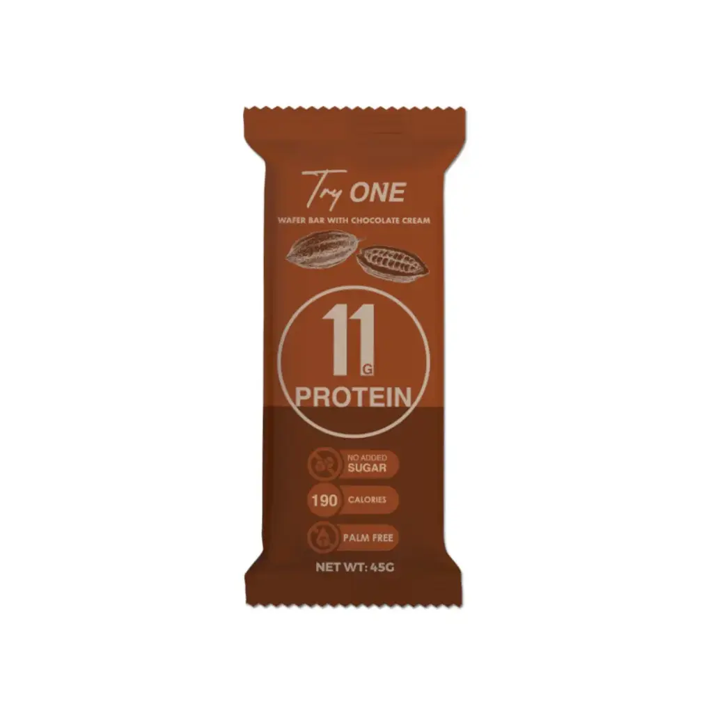 Try One Protein Wafer Bar - 45 g (Chocolate)