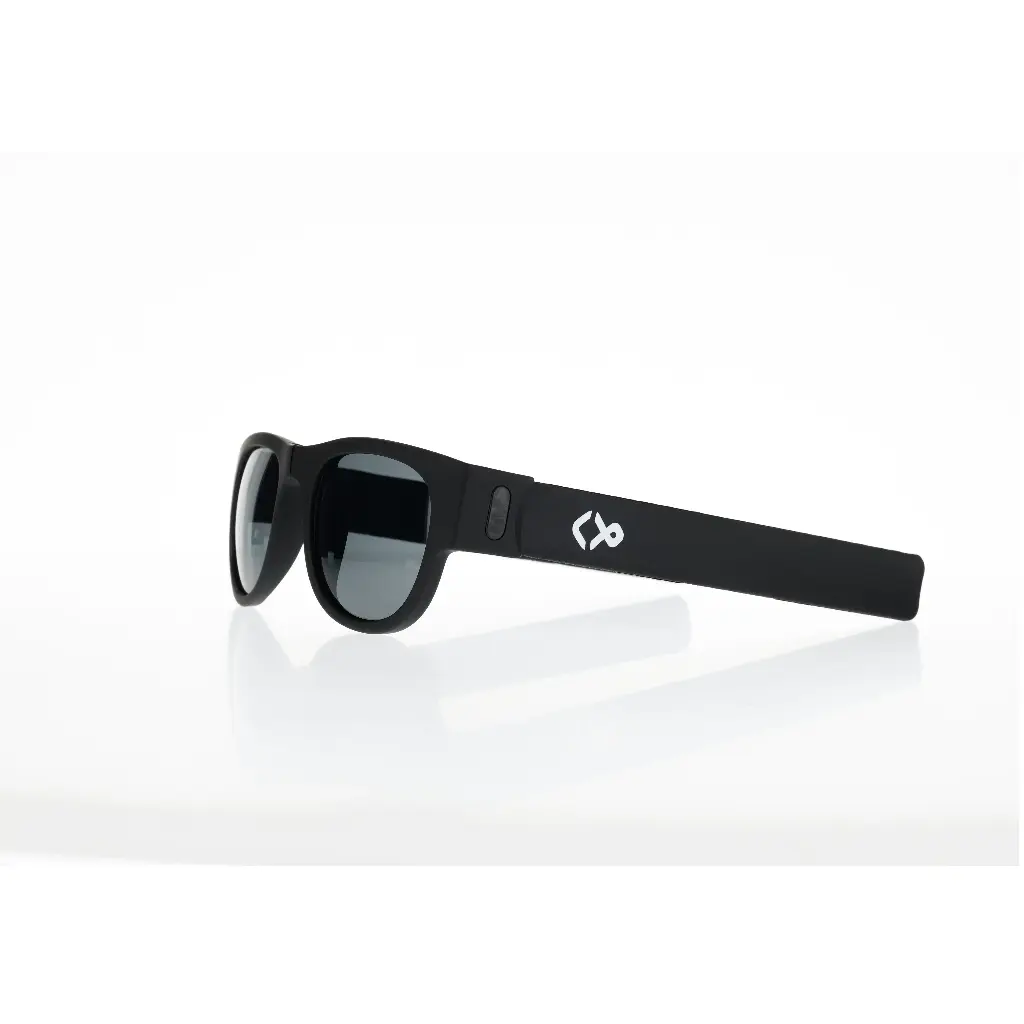 Chiik Glasses - UV400 Protection Flexible Sunglasses (اسود)
