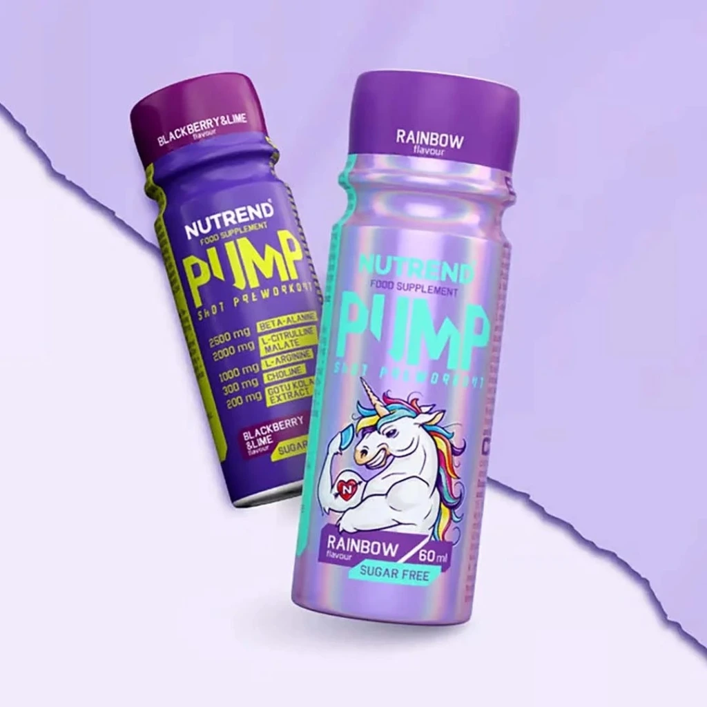 Nutrend - Pump Shot Caffeine-free pre-workout - 60 ml