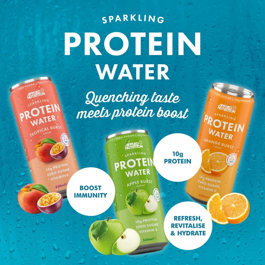 Applied Nutrition - Sparkling Protein Water With Vitamin-C - 330 ML